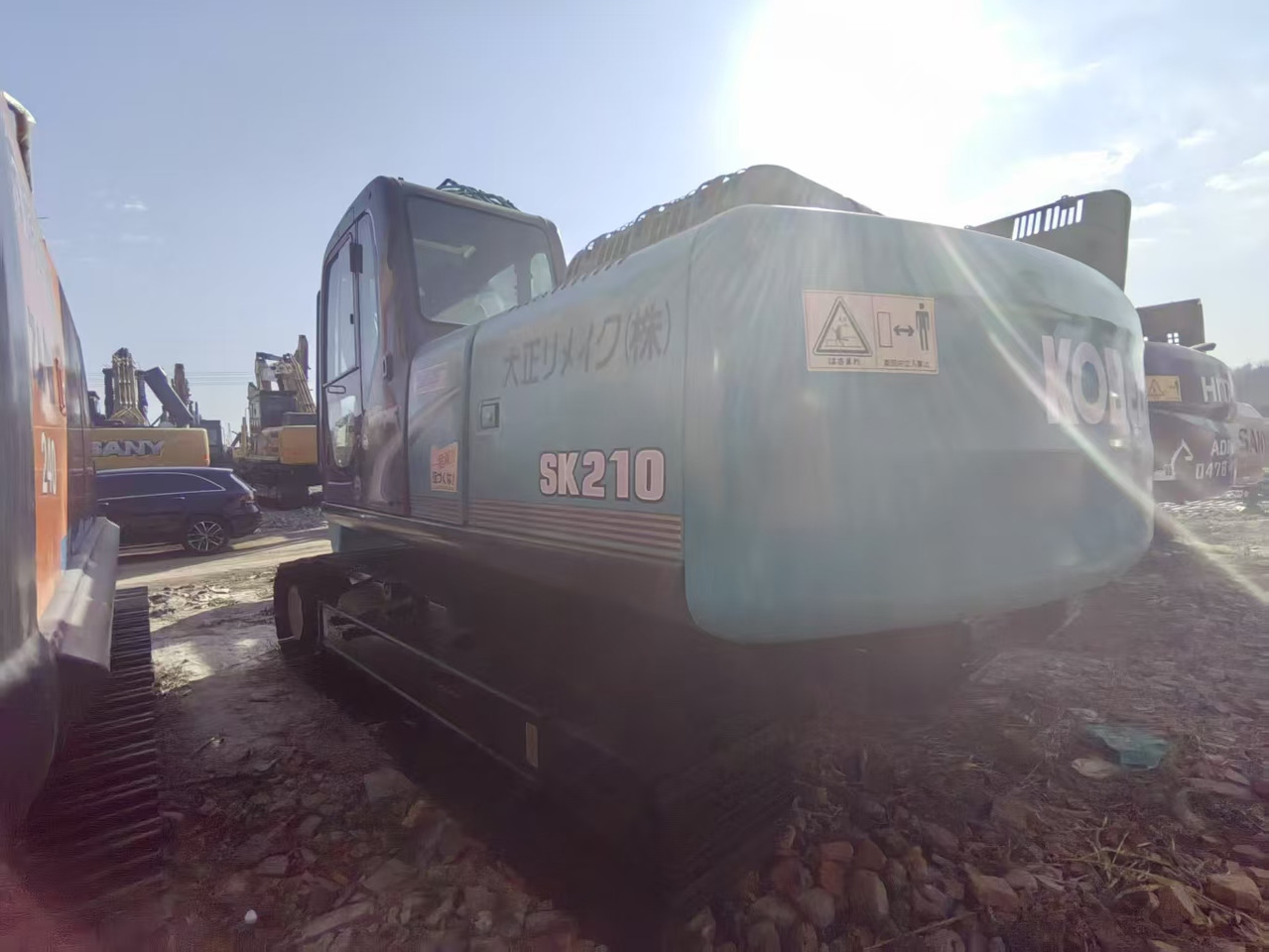 KOBELCO High Performance Kobelco SK210 Excavator Japan Brand Kobelco Hydraulic Crawler Excavator - Bouwmachine: afbeelding 1 KOBELCO High Performance Kobelco SK210 Excavator Japan Brand Kobelco Hydraulic Crawler Excavator - Bouwmachine: afbeelding 1