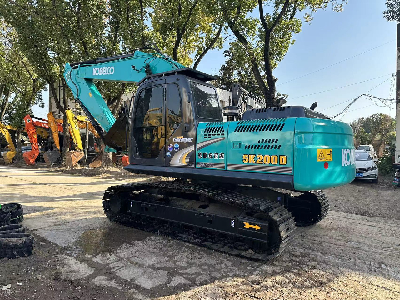 Second-hand High Quality Big Excavator KOBELCO SK200D - Bouwmachine: afbeelding 1 Second-hand High Quality Big Excavator KOBELCO SK200D - Bouwmachine: afbeelding 1