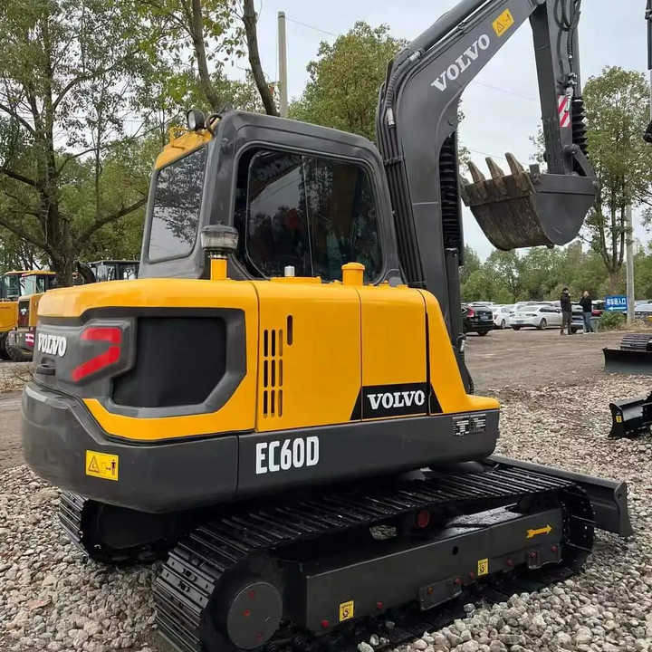 Rupsgraafmachine China Brand Used Volvo EC60D Mini Excavator 6ton Crawler Earth Digger Machine for Sale: afbeelding 1