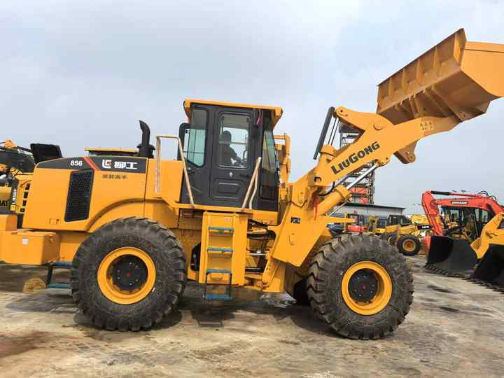 Wiellader China Famous Brand LiuGong Medium-sized Used Wheel Loader LiuGong 856N Loader for Earthmoving, Mining, Construction for Sale: afbeelding 6