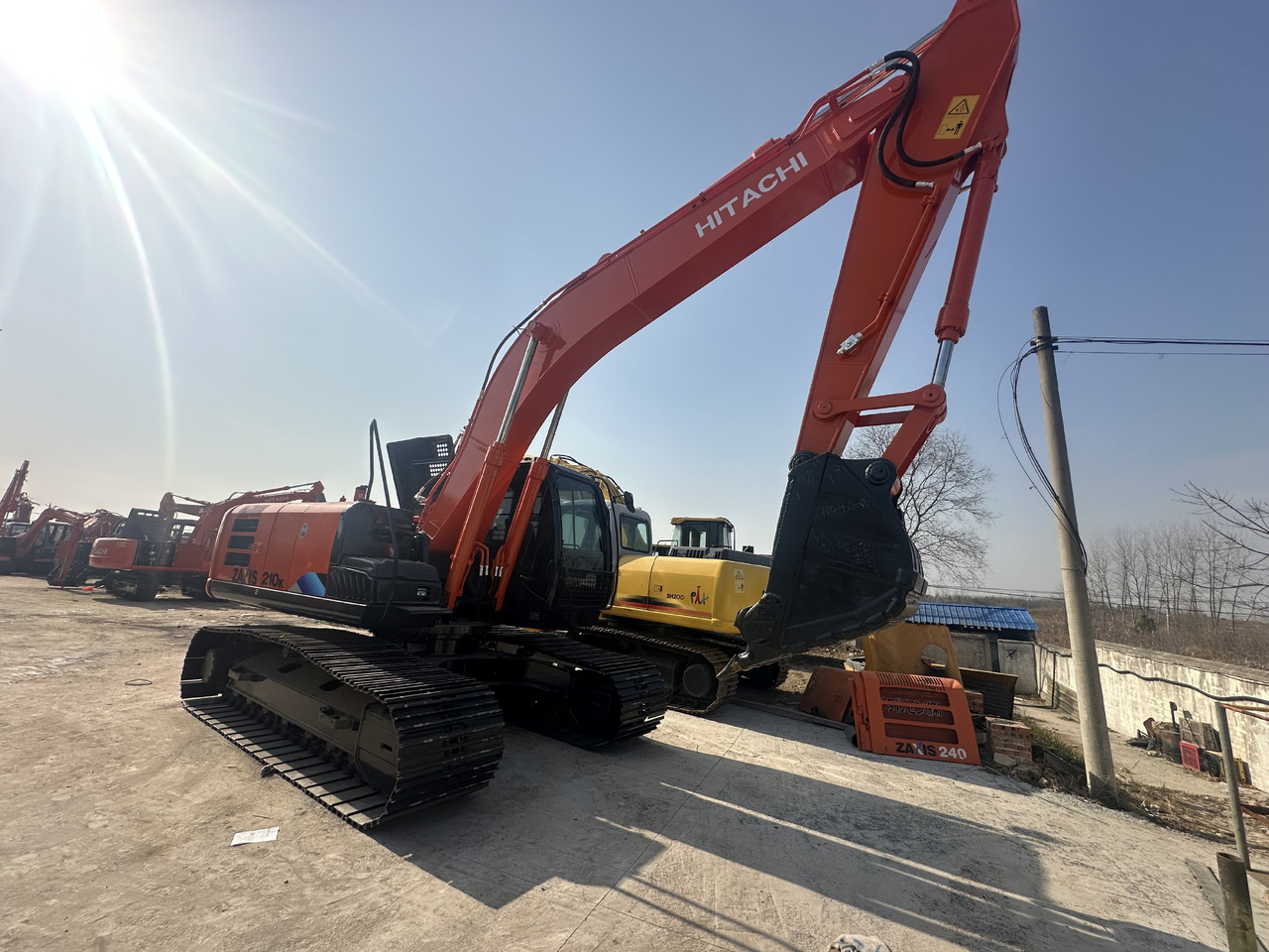 HITACHI Used Excavator ZX210-5G High Quality - Rupsgraafmachine: afbeelding 4 HITACHI Used Excavator ZX210-5G High Quality - Rupsgraafmachine: afbeelding 4