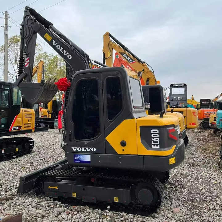 High Quality Used Volvo EC60D Excavator for Sale 6 Ton Compact Machine, Excellent Condition, Ready for Work! - Rupsgraafmachine: afbeelding 1 High Quality Used Volvo EC60D Excavator for Sale 6 Ton Compact Machine, Excellent Condition, Ready for Work! - Rupsgraafmachine: afbeelding 1