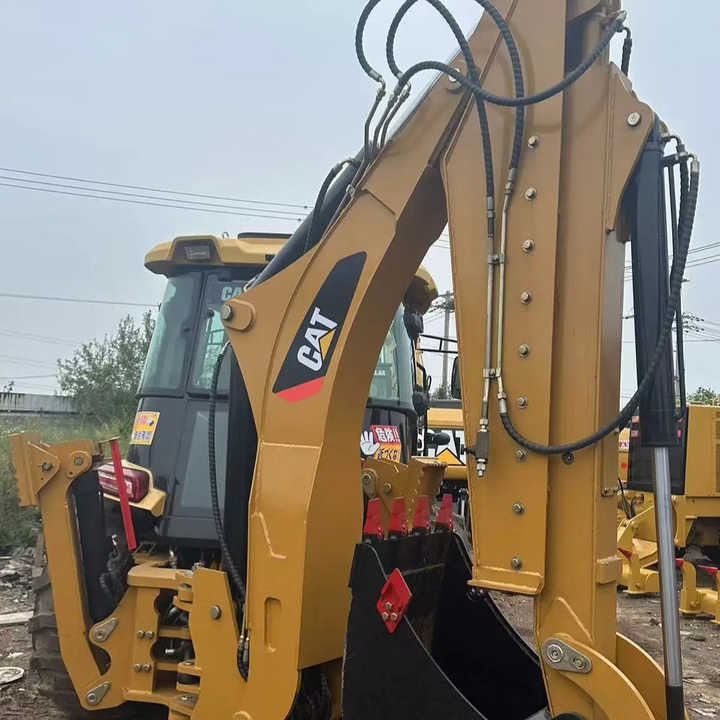 Graafmachine Used Caterpillar CAT 450F Retro Excavator CAT420F Cheap Price for Sale: afbeelding 6