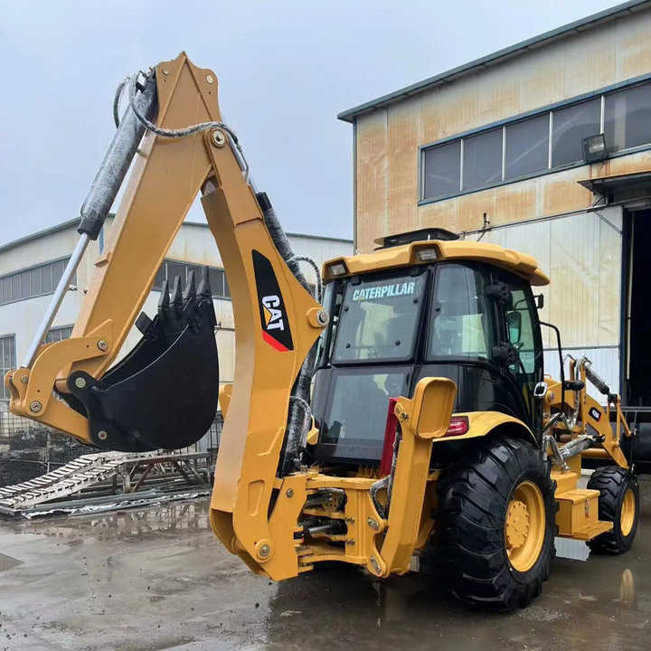 Used Wheel Loader CAT420F Caterpillar 420F Construction Machinery Mini Wheel Skid Steer Loader in Stock - Wiellader: afbeelding 3 Used Wheel Loader CAT420F Caterpillar 420F Construction Machinery Mini Wheel Skid Steer Loader in Stock - Wiellader: afbeelding 3