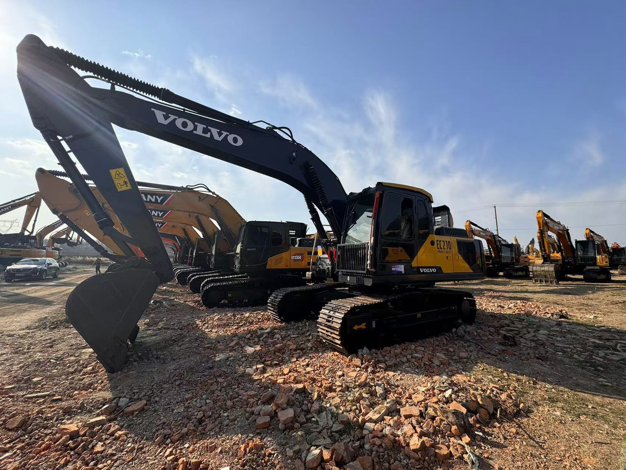 VOLVO Used Excellent  Excavator EC210 on Sale - Rupsgraafmachine: afbeelding 4 VOLVO Used Excellent  Excavator EC210 on Sale - Rupsgraafmachine: afbeelding 4