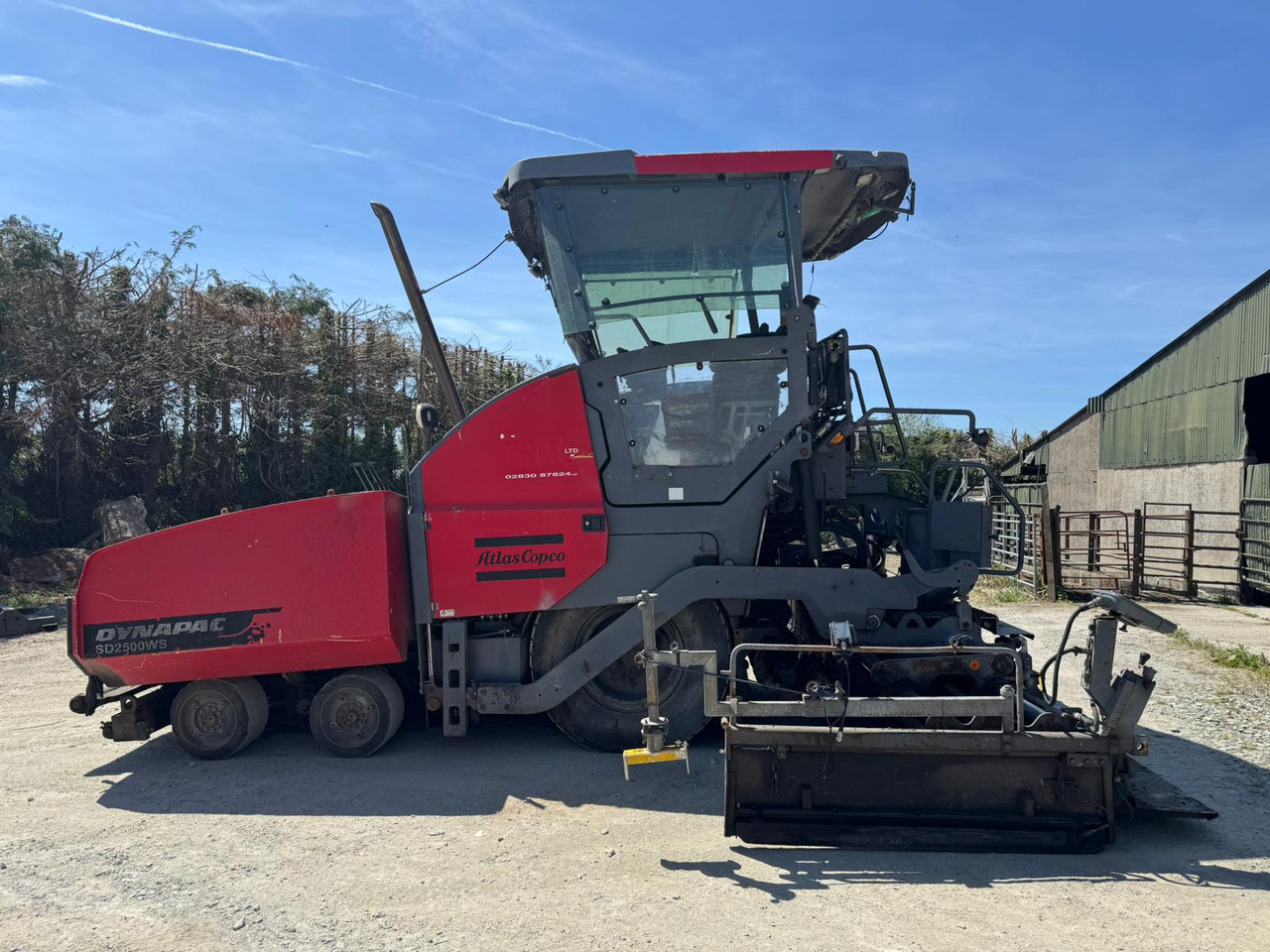 DYNAPAC SD2500WS - Asfaltafwerkmachine: afbeelding 2 DYNAPAC SD2500WS - Asfaltafwerkmachine: afbeelding 2