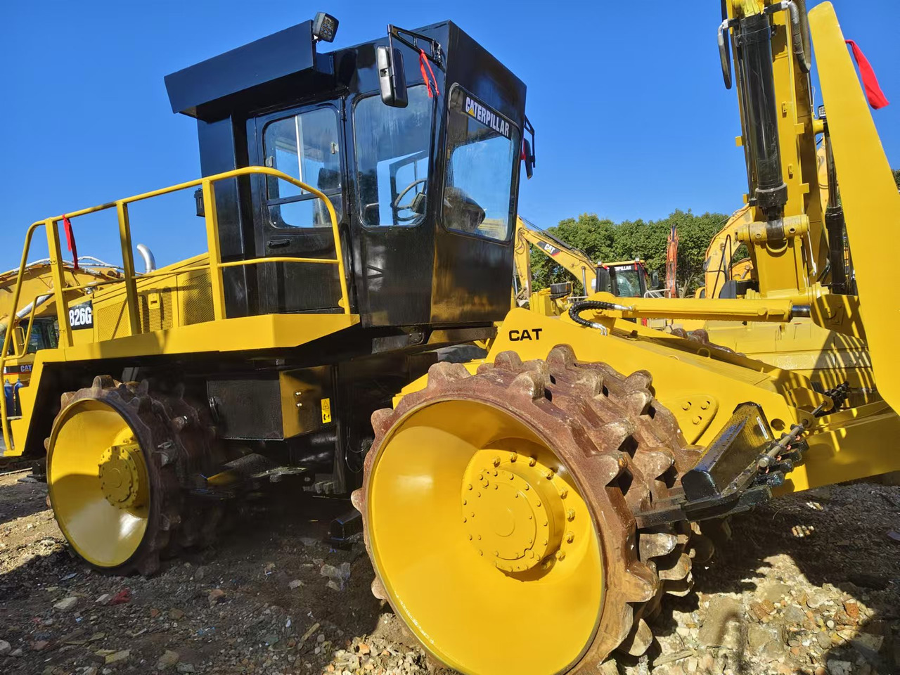 CATERPILLAR 826G - Asfaltwals: afbeelding 4 CATERPILLAR 826G - Asfaltwals: afbeelding 4