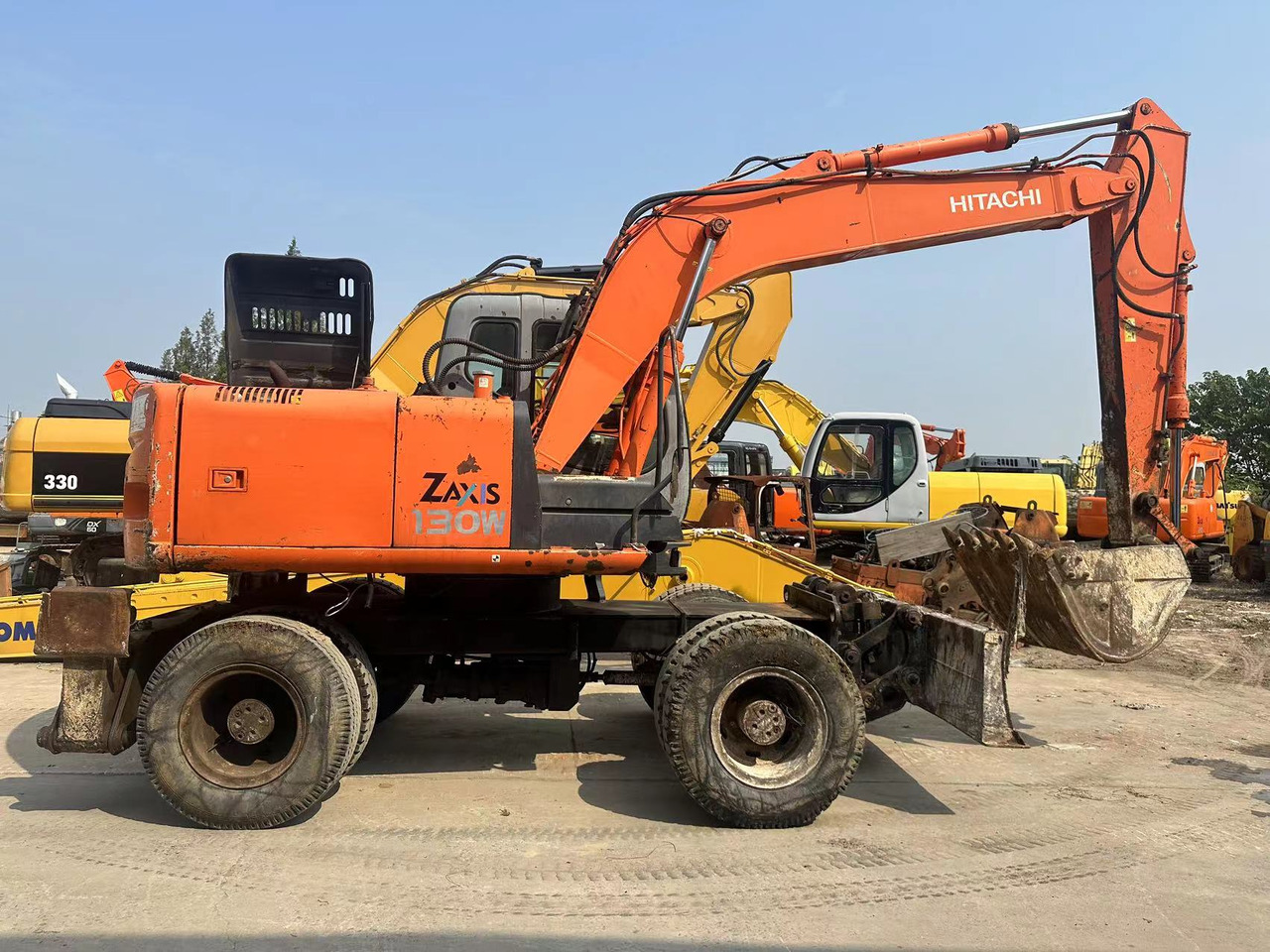 HITACHI ZX130 - Mobiele graafmachine: afbeelding 1 HITACHI ZX130 - Mobiele graafmachine: afbeelding 1