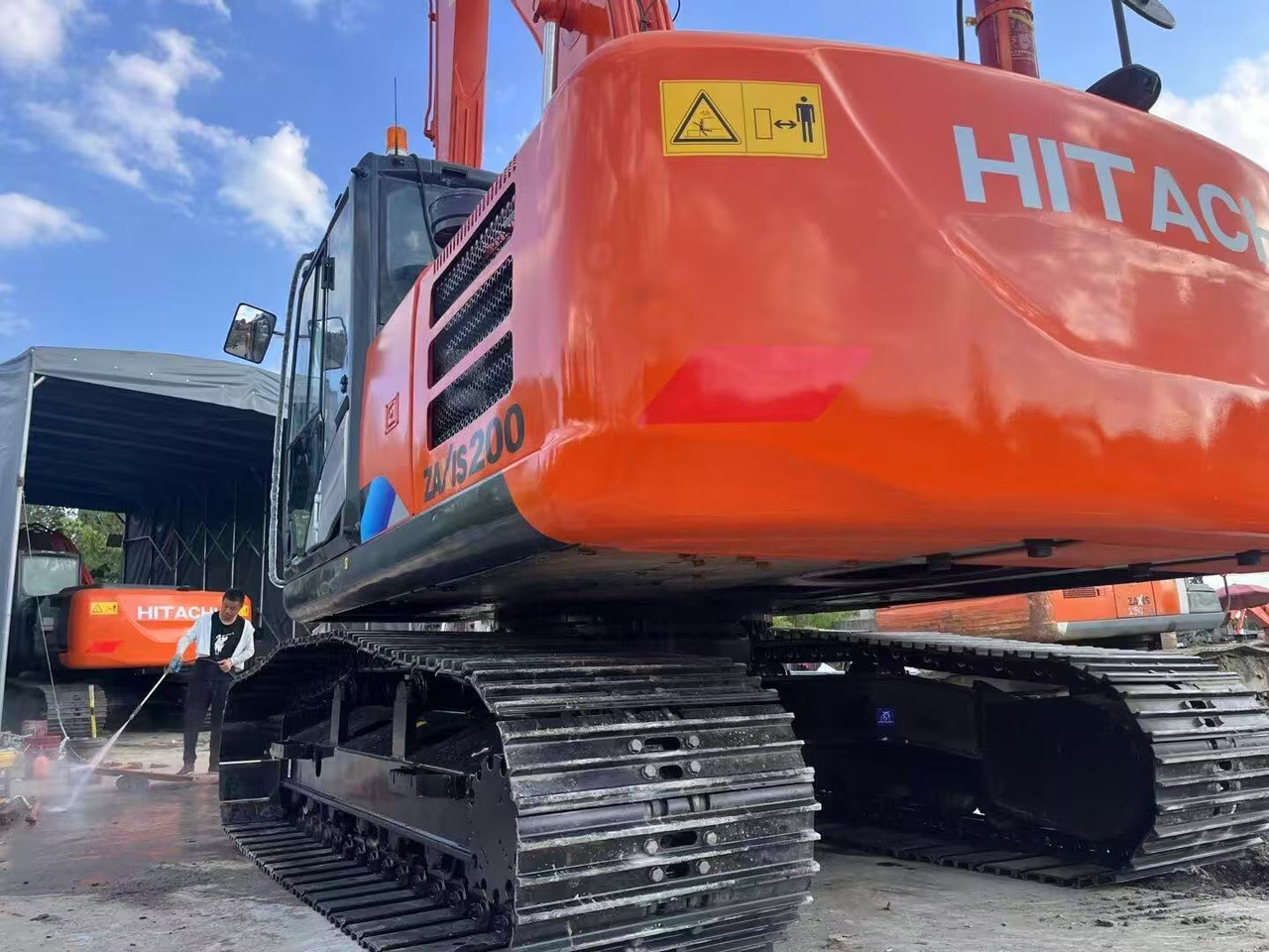 HITACHI ZX200-5G - Rupsgraafmachine: afbeelding 4 HITACHI ZX200-5G - Rupsgraafmachine: afbeelding 4