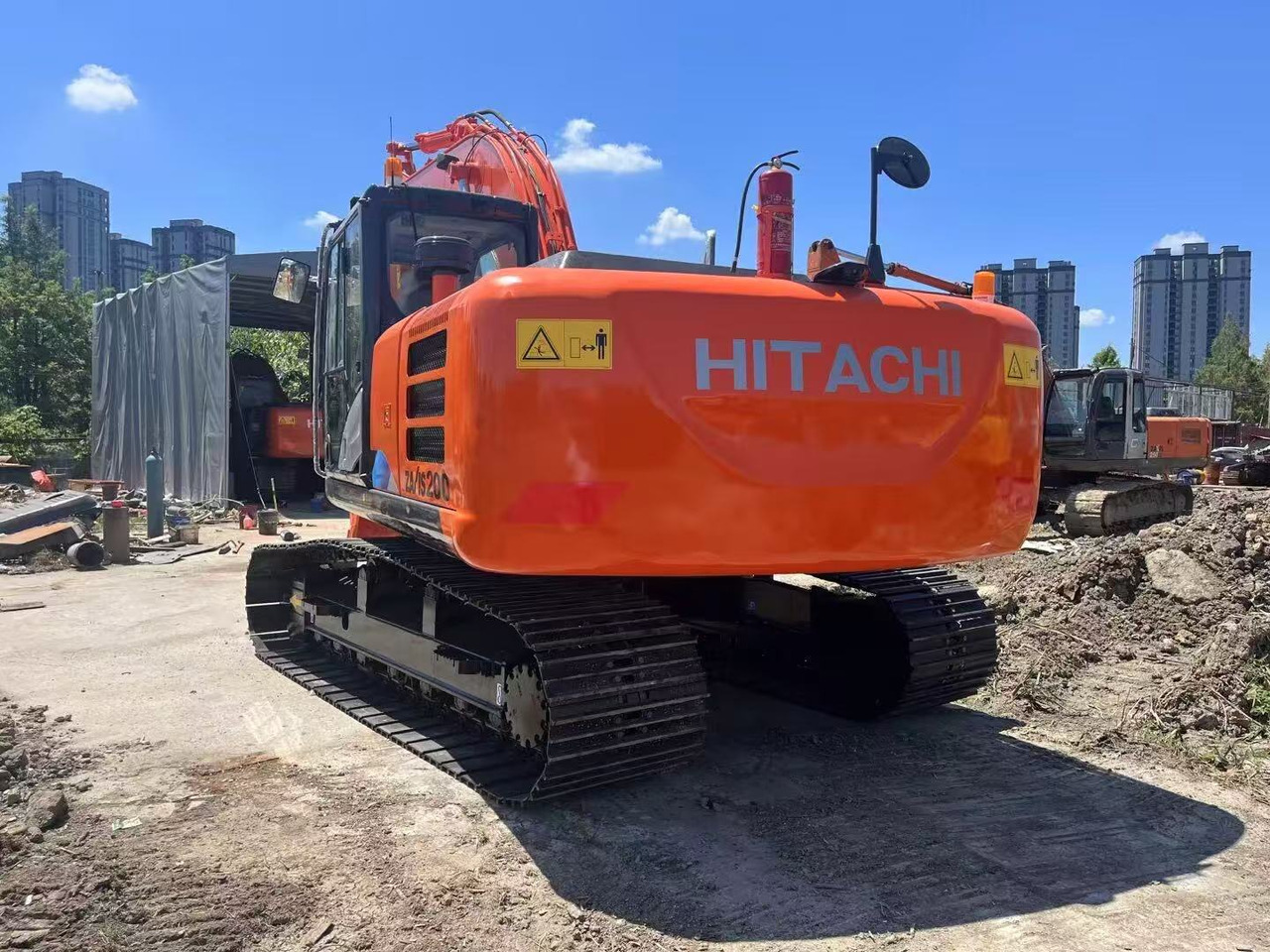 HITACHI ZX200-5G - Rupsgraafmachine: afbeelding 3 HITACHI ZX200-5G - Rupsgraafmachine: afbeelding 3