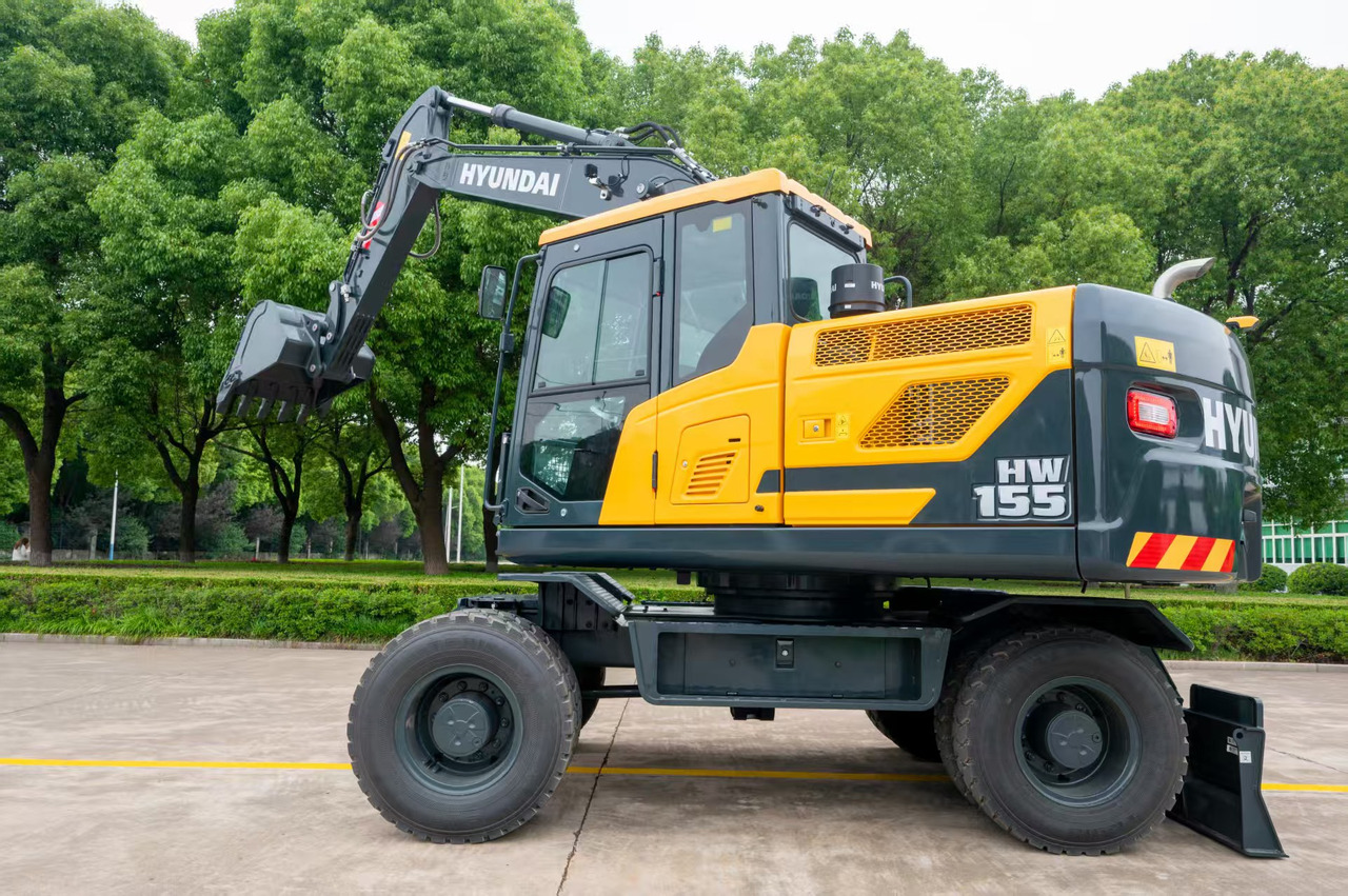 HYUNDAI HW155 - Mobiele graafmachine: afbeelding 5 HYUNDAI HW155 - Mobiele graafmachine: afbeelding 5