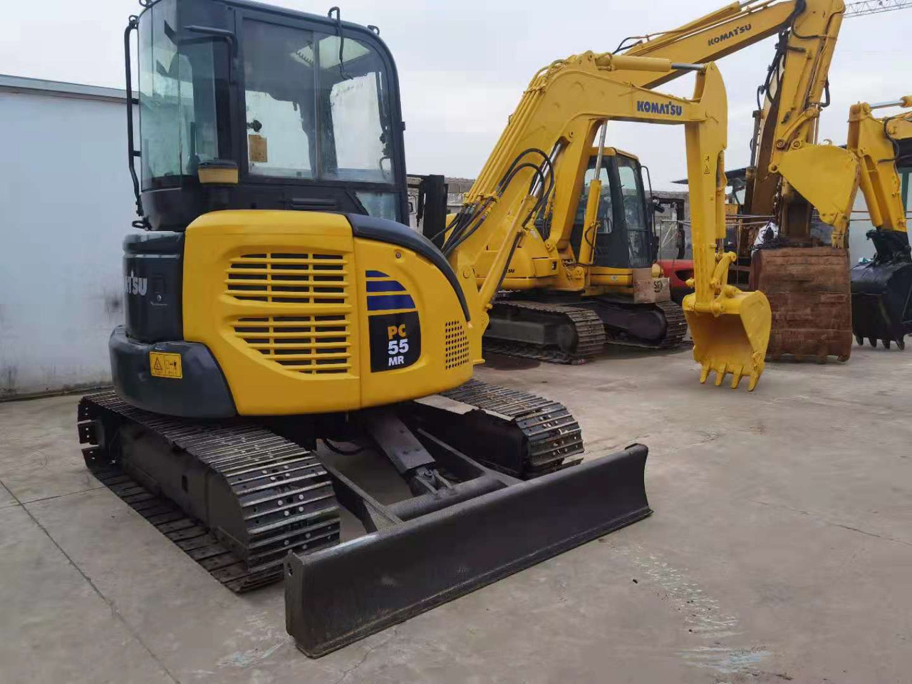 KOMATSU PC55 - Rupsgraafmachine: afbeelding 2 KOMATSU PC55 - Rupsgraafmachine: afbeelding 2