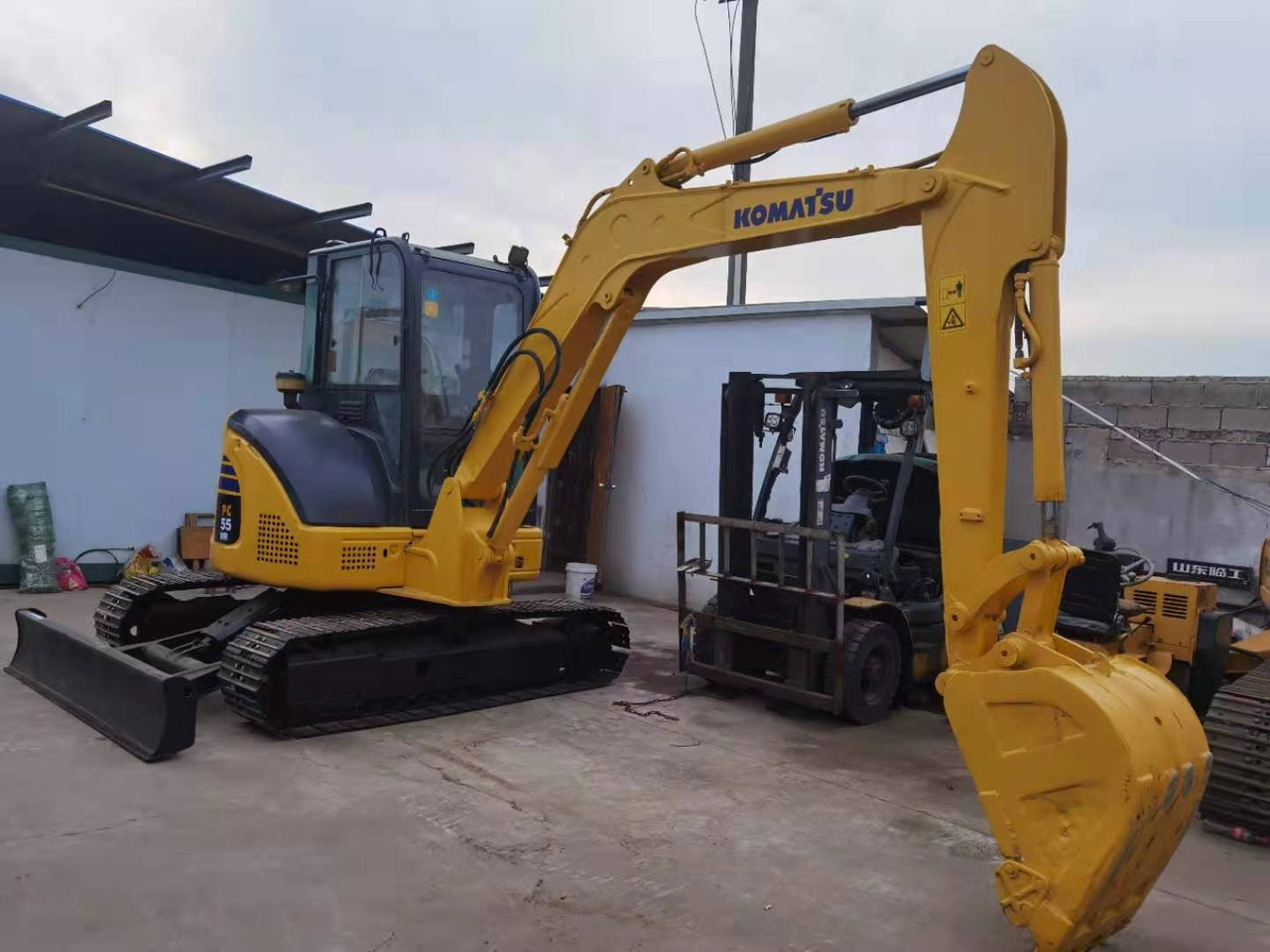 KOMATSU PC55 - Rupsgraafmachine: afbeelding 3 KOMATSU PC55 - Rupsgraafmachine: afbeelding 3