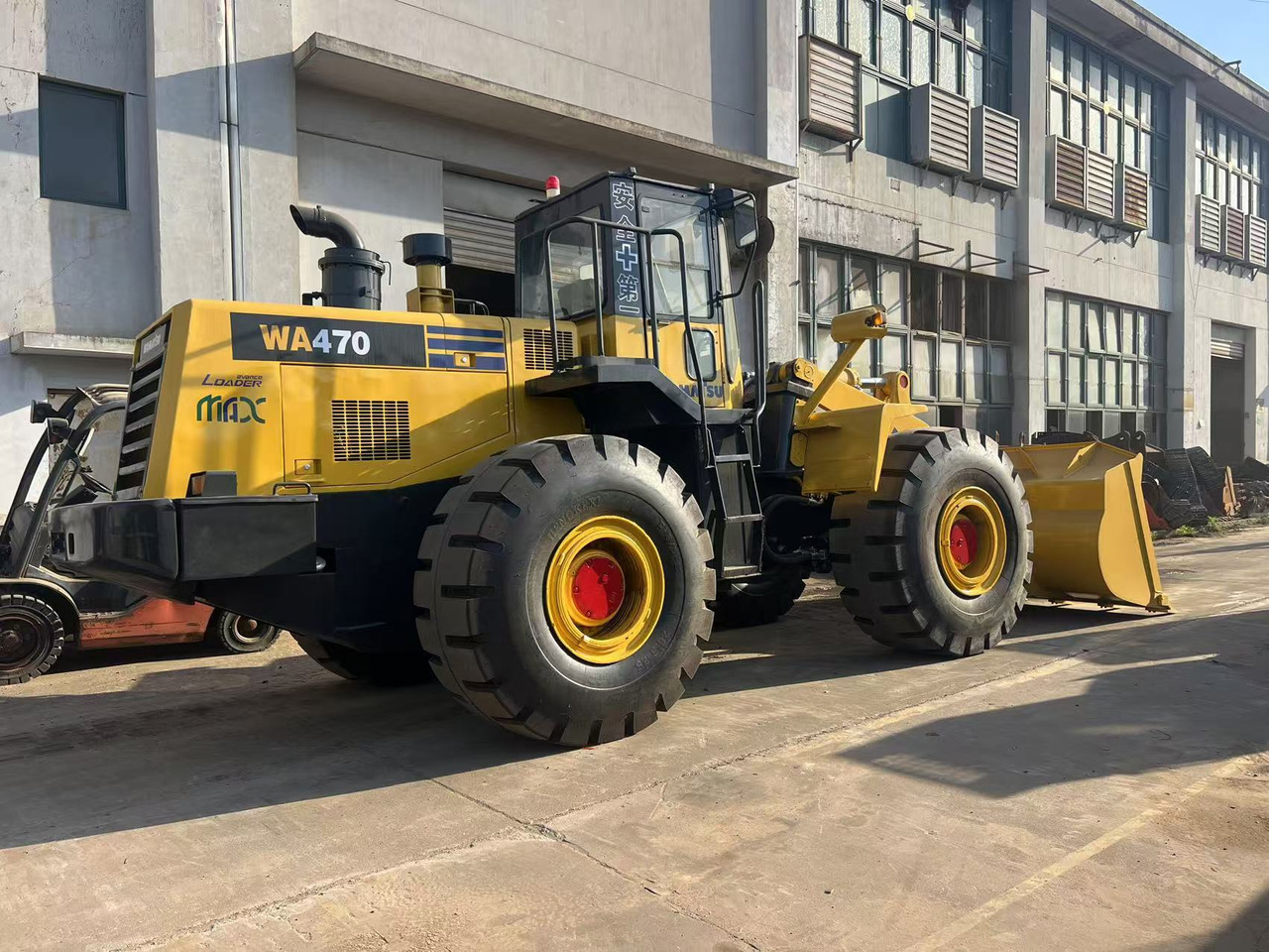 KOMATSU WA470-3 - Wiellader: afbeelding 5 KOMATSU WA470-3 - Wiellader: afbeelding 5