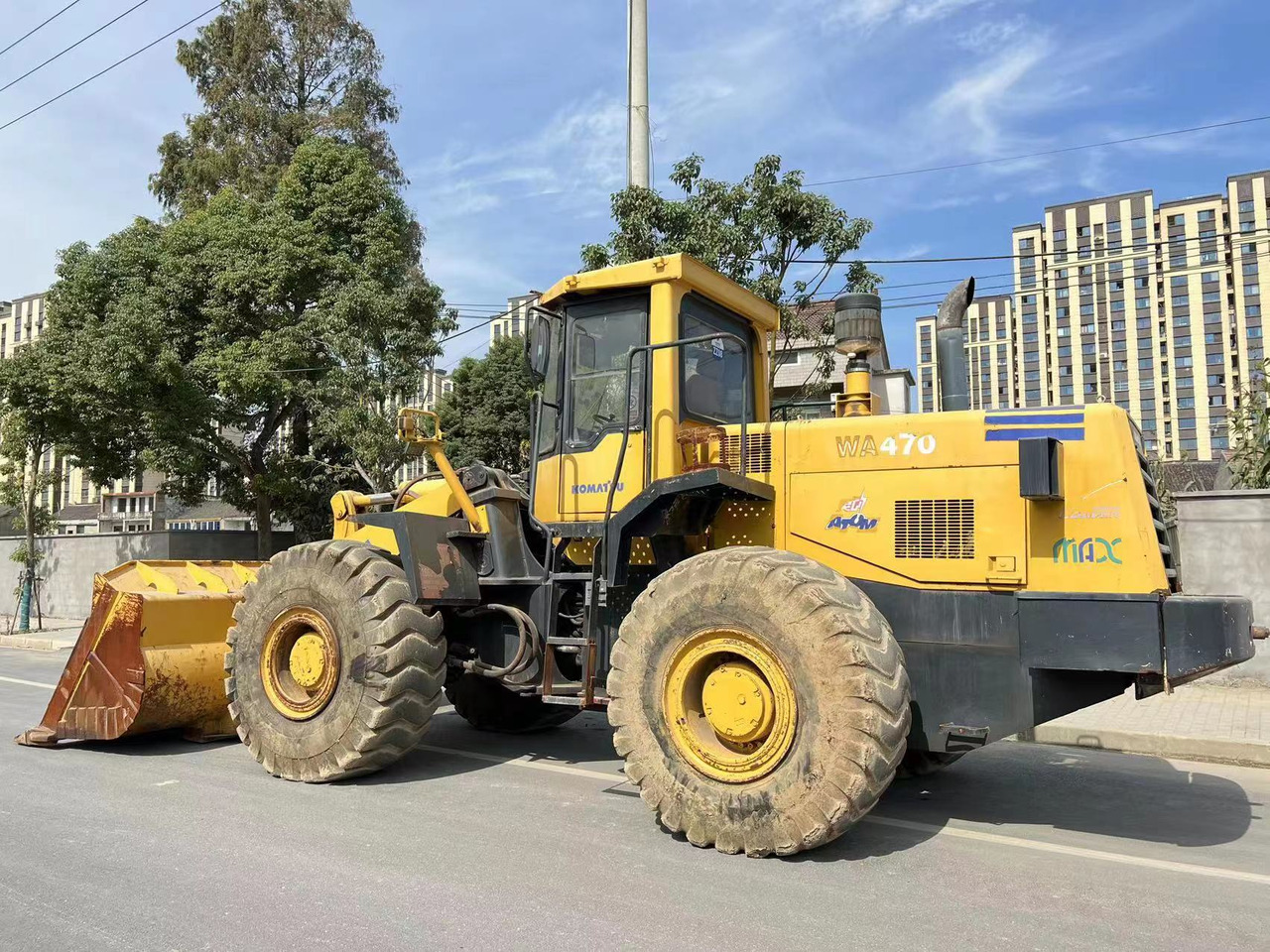 KOMATSU WA470-3 - Wiellader: afbeelding 1 KOMATSU WA470-3 - Wiellader: afbeelding 1