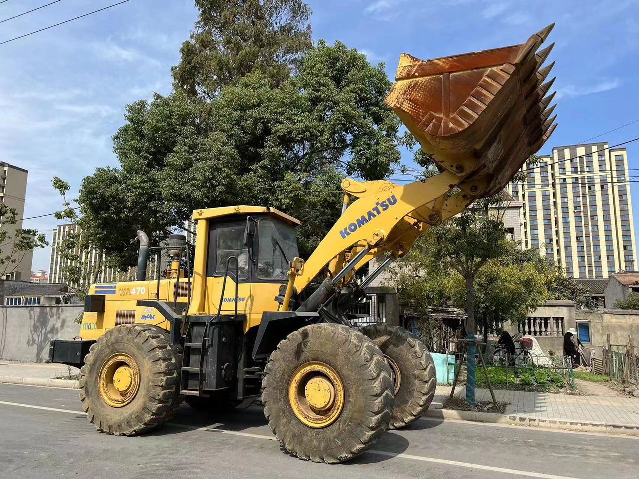 KOMATSU WA470-3 - Wiellader: afbeelding 5 KOMATSU WA470-3 - Wiellader: afbeelding 5