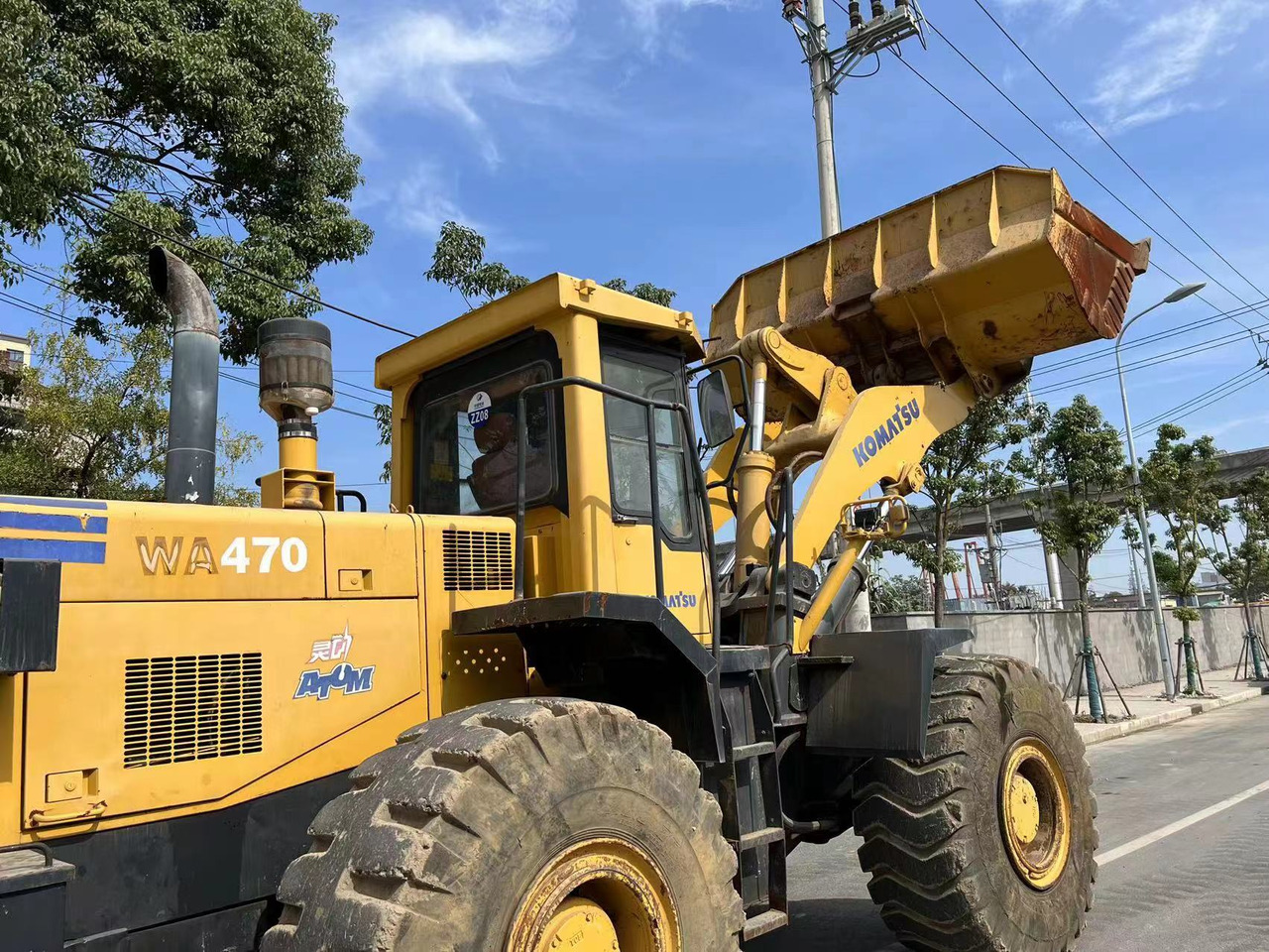 KOMATSU WA470-3 - Wiellader: afbeelding 4 KOMATSU WA470-3 - Wiellader: afbeelding 4