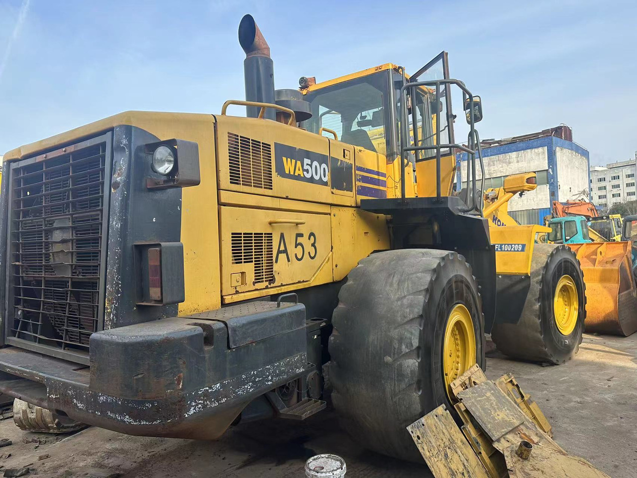 KOMATSU WA500-3 - Wiellader: afbeelding 1 KOMATSU WA500-3 - Wiellader: afbeelding 1