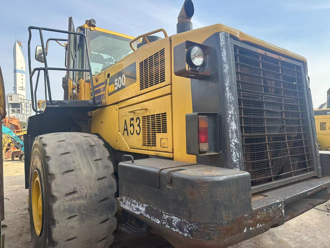 KOMATSU WA500-3 - Wiellader: afbeelding 3 KOMATSU WA500-3 - Wiellader: afbeelding 3