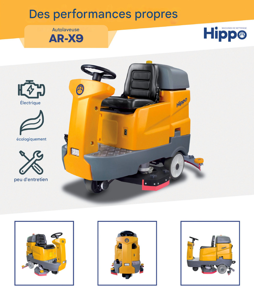 HIPPO AR-X9 - Veegwagen: afbeelding 1 HIPPO AR-X9 - Veegwagen: afbeelding 1
