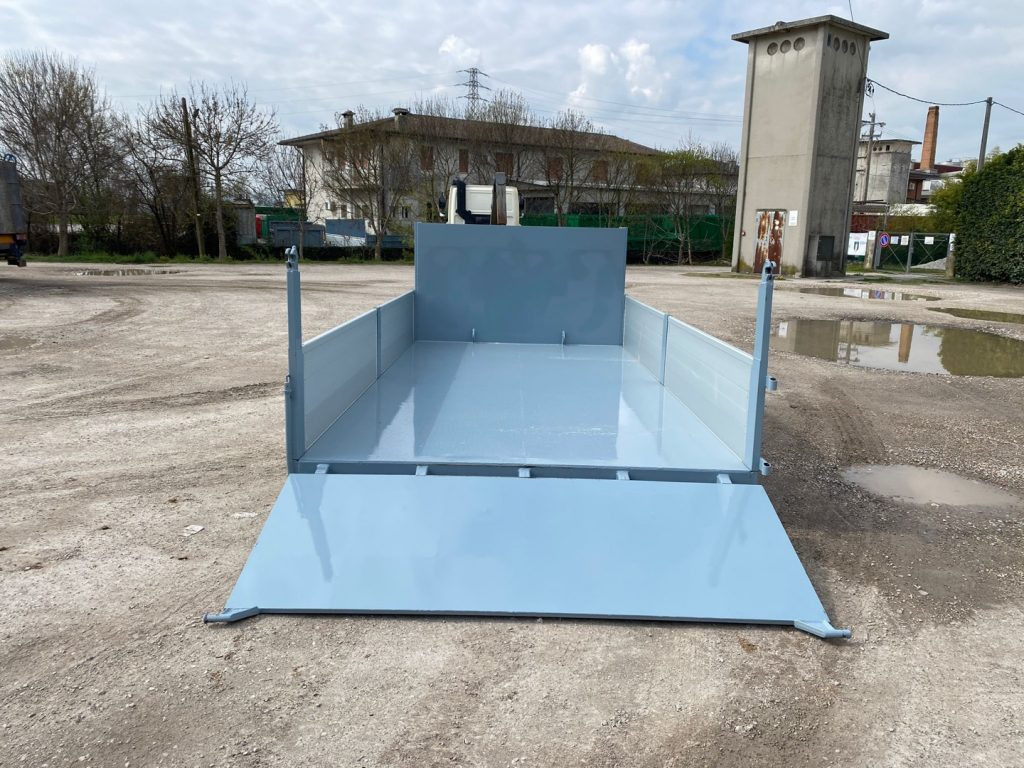 CONTAINER NUOVO A PIANALE CON PIANTONI RIMOVIBILI - Haakarm container: afbeelding 5 CONTAINER NUOVO A PIANALE CON PIANTONI RIMOVIBILI - Haakarm container: afbeelding 5