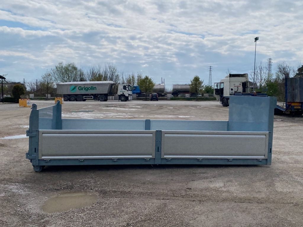 Nieuw Haakarm container CONTAINER NUOVO A PIANALE CON PIANTONI RIMOVIBILI: afbeelding 11