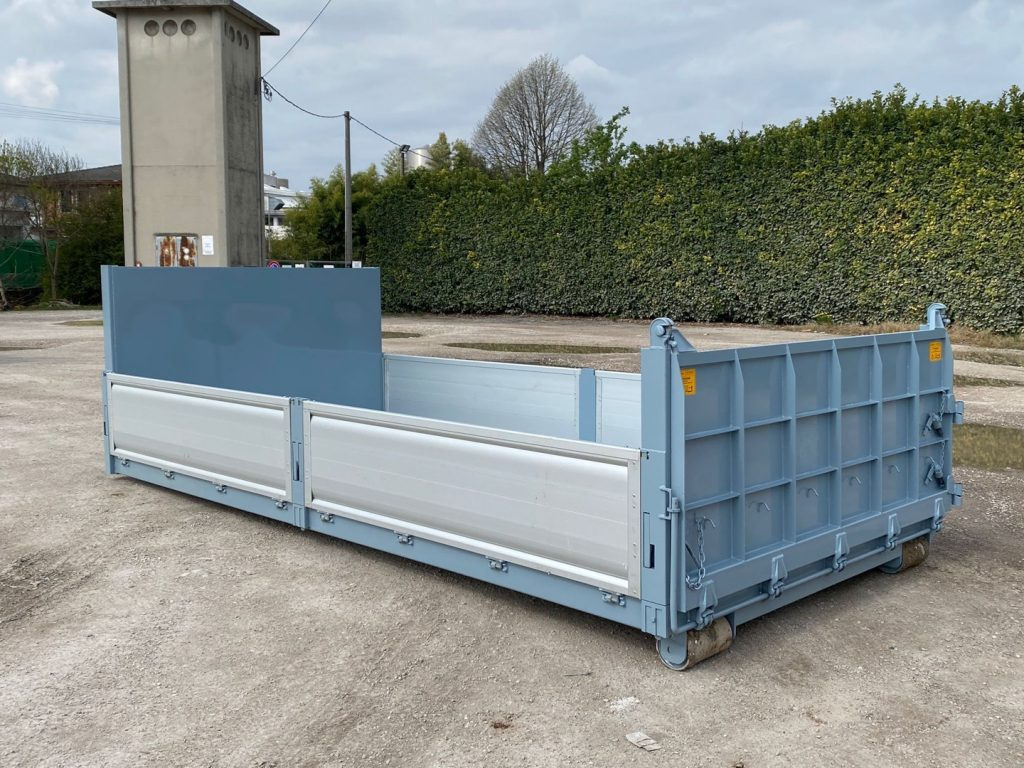 Nieuw Haakarm container CONTAINER NUOVO A PIANALE CON PIANTONI RIMOVIBILI: afbeelding 12