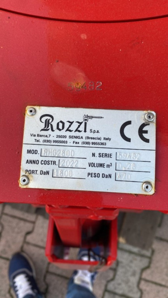 POLIPO MARCA ROZZI A 6 PALE PIU ROTORE ROZZI - Grijper: afbeelding 2 POLIPO MARCA ROZZI A 6 PALE PIU ROTORE ROZZI - Grijper: afbeelding 2