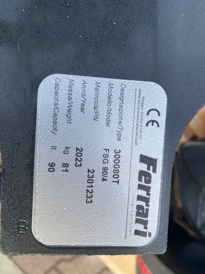 POLIPO NUOVO MARCA FERRARI 4 PALE - Grijper: afbeelding 5 POLIPO NUOVO MARCA FERRARI 4 PALE - Grijper: afbeelding 5