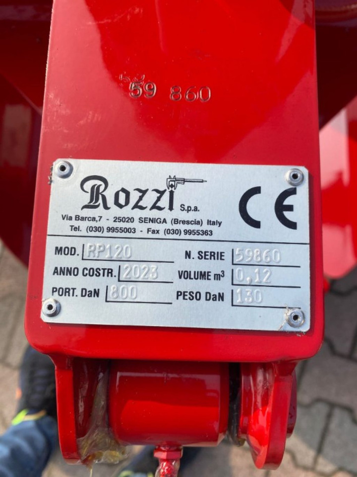 POLIPO ROZZI A 4 PALE CON ROTORE - Grijper: afbeelding 3 POLIPO ROZZI A 4 PALE CON ROTORE - Grijper: afbeelding 3