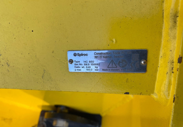 Atlas CopcoHC 850 - Trilplaat, Aanbouwdeel: afbeelding 4 Atlas CopcoHC 850 - Trilplaat, Aanbouwdeel: afbeelding 4