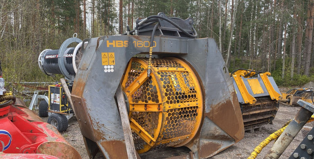 HartlHBS1600 - Puinbak voor Bouwmachine: afbeelding 1 HartlHBS1600 - Puinbak voor Bouwmachine: afbeelding 1