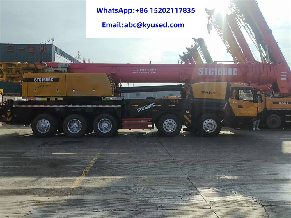 SANY STC1000 STC1300 STC1600 100T 130T 160TON TRUCK MOBILE CRANE - Mobiele kraan: afbeelding 4 SANY STC1000 STC1300 STC1600 100T 130T 160TON TRUCK MOBILE CRANE - Mobiele kraan: afbeelding 4