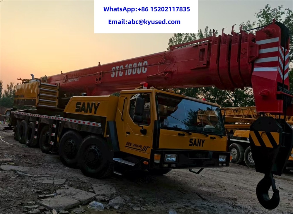 SANY STC1000 STC800 STC750 STC500 STC250 STC350 25TON 35TON 50TON 70TON 75TON 80TON 100TON - Mobiele kraan: afbeelding 2 SANY STC1000 STC800 STC750 STC500 STC250 STC350 25TON 35TON 50TON 70TON 75TON 80TON 100TON - Mobiele kraan: afbeelding 2