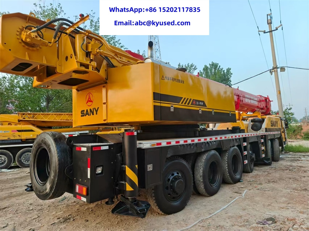 SANY STC1000 STC800 STC750 STC500 STC250 STC350 25TON 35TON 50TON 70TON 75TON 80TON 100TON - Mobiele kraan: afbeelding 3 SANY STC1000 STC800 STC750 STC500 STC250 STC350 25TON 35TON 50TON 70TON 75TON 80TON 100TON - Mobiele kraan: afbeelding 3