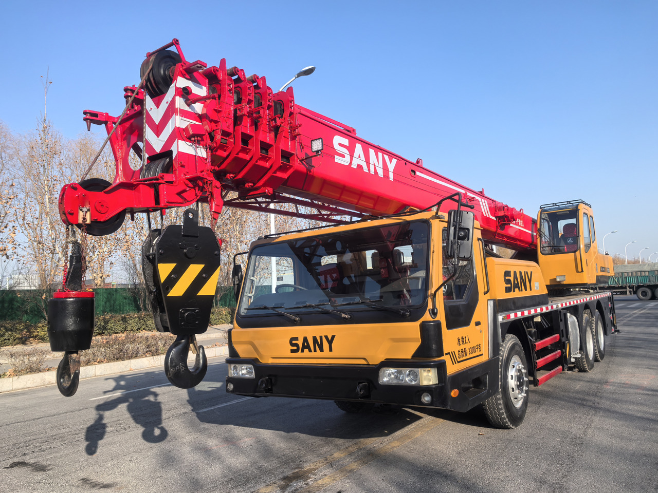 SANY STC250 STC500 STC750 STC800 25 ton 50 ton 75 ton 80 ton truck crane - Mobiele kraan: afbeelding 1 SANY STC250 STC500 STC750 STC800 25 ton 50 ton 75 ton 80 ton truck crane - Mobiele kraan: afbeelding 1