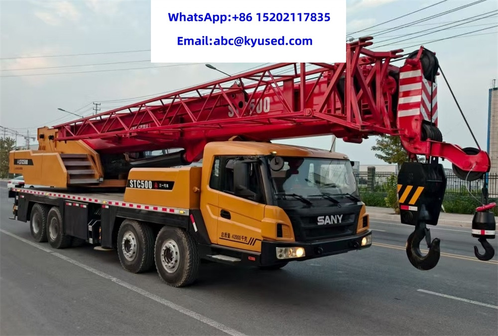 SANY STC500 STC350 STC250 STC750 STC800 STC1000 50TON 25TON 35T 75TON 80TON 100TON - Mobiele kraan: afbeelding 5 SANY STC500 STC350 STC250 STC750 STC800 STC1000 50TON 25TON 35T 75TON 80TON 100TON - Mobiele kraan: afbeelding 5