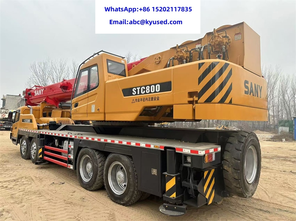 SANY STC750 STC800 STC500 STC250 25ton 50ton 75ton 80ton - Mobiele kraan: afbeelding 3 SANY STC750 STC800 STC500 STC250 25ton 50ton 75ton 80ton - Mobiele kraan: afbeelding 3
