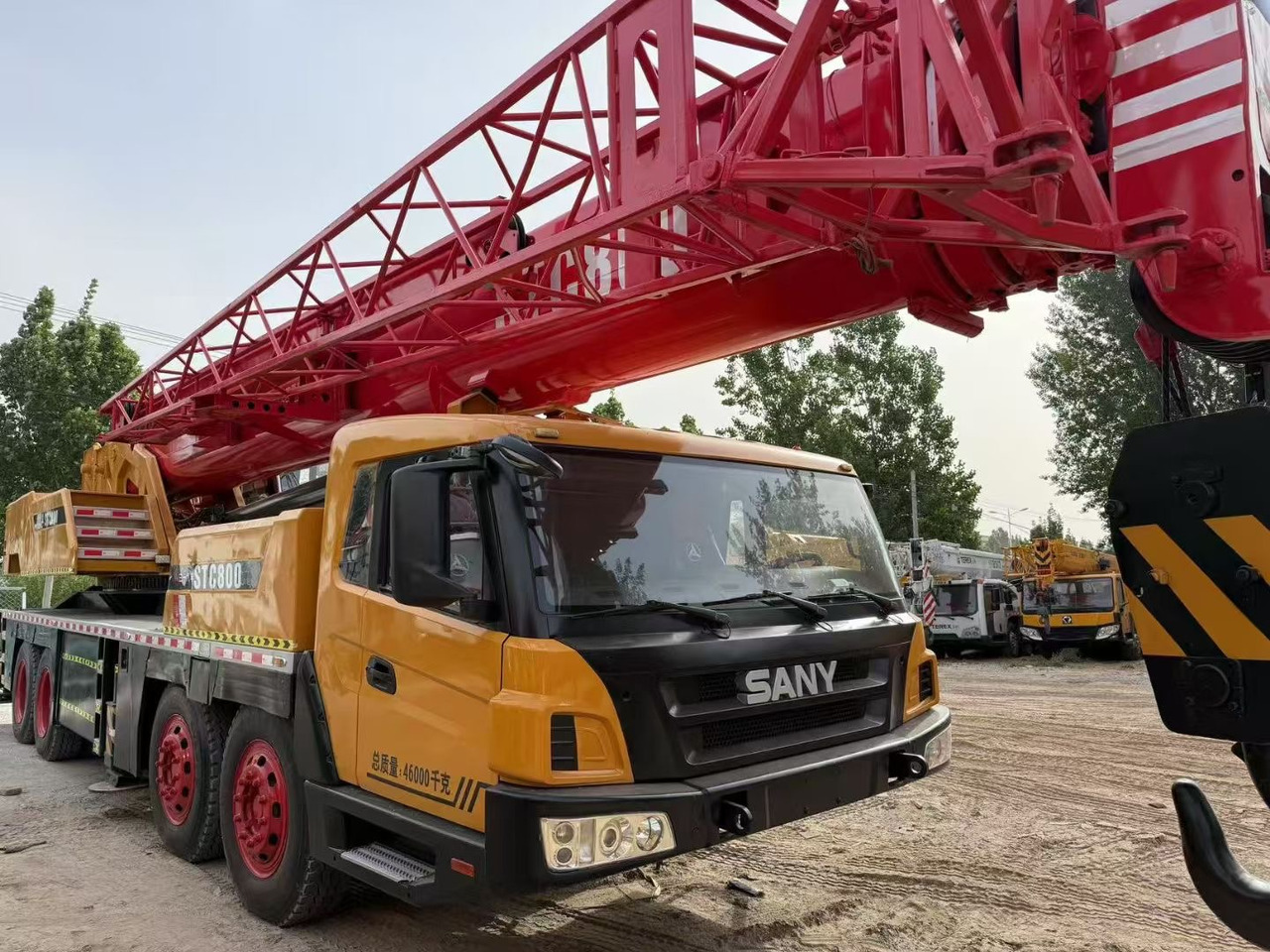 SANY STC800 STC800E STC800T STC80T5 STC800H STC750 75 ton 80ton truck crane - Mobiele kraan: afbeelding 5 SANY STC800 STC800E STC800T STC80T5 STC800H STC750 75 ton 80ton truck crane - Mobiele kraan: afbeelding 5