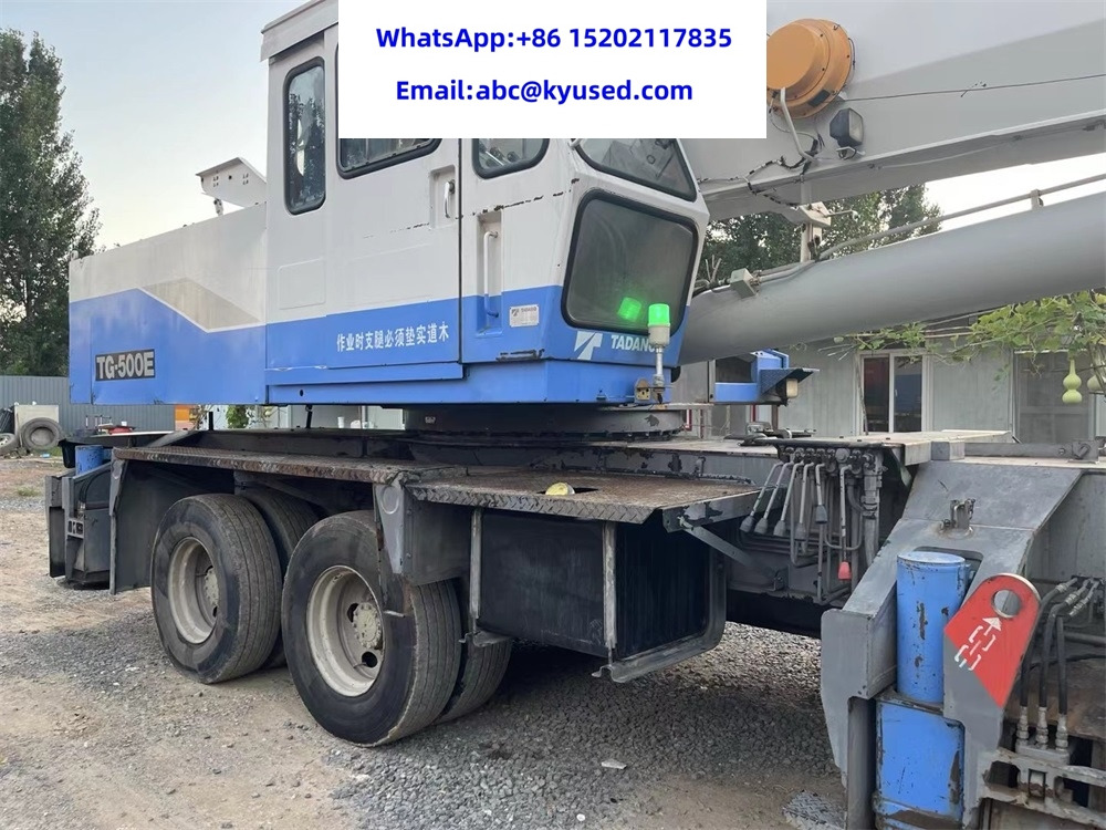 TADANO TG500E TG700E TG1000 TG250E TL250E TL300E 25TON 35TON 50TON 70TON 100TON - Mobiele kraan: afbeelding 4 TADANO TG500E TG700E TG1000 TG250E TL250E TL300E 25TON 35TON 50TON 70TON 100TON - Mobiele kraan: afbeelding 4