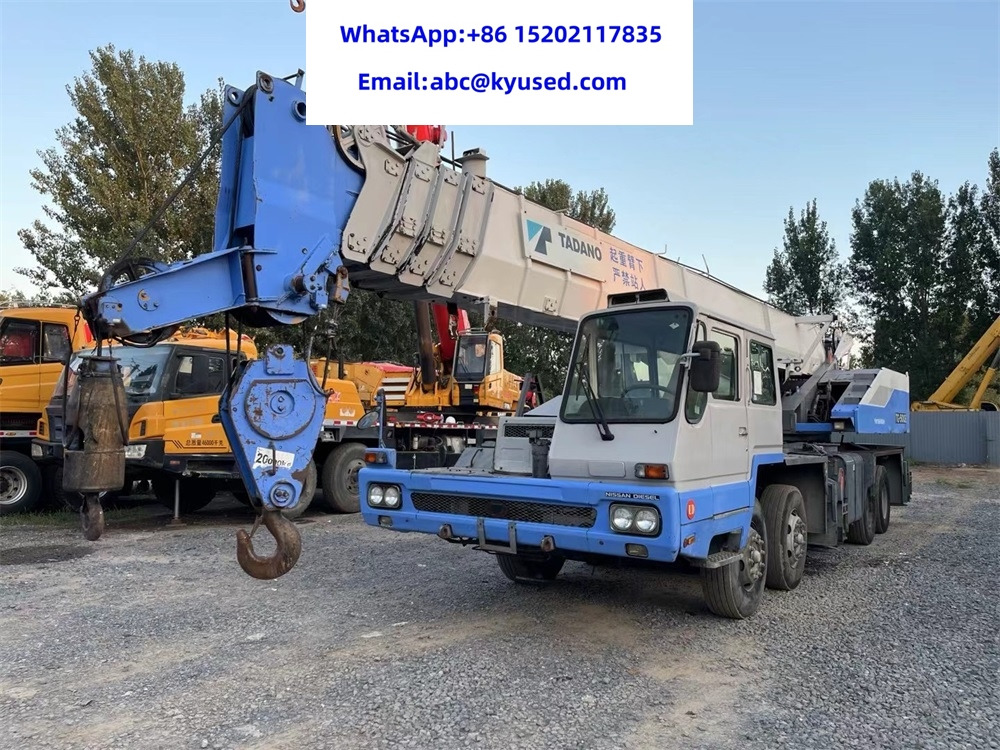 TADANO TG500E TG700E TG1000 TG250E TL250E TL300E 25TON 35TON 50TON 70TON 100TON - Mobiele kraan: afbeelding 1 TADANO TG500E TG700E TG1000 TG250E TL250E TL300E 25TON 35TON 50TON 70TON 100TON - Mobiele kraan: afbeelding 1
