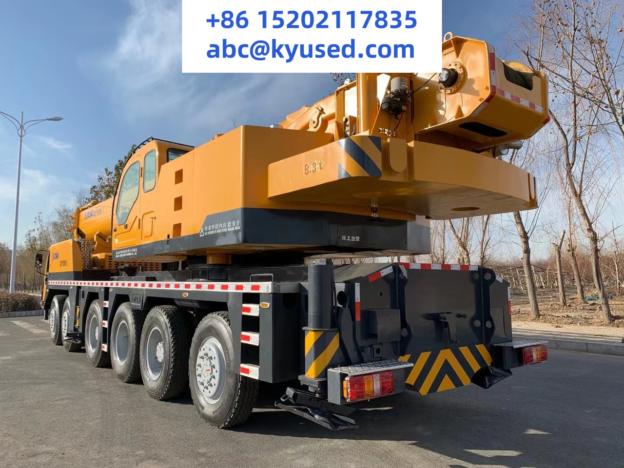 XCMG QY100K 100T - Mobiele kraan: afbeelding 5 XCMG QY100K 100T - Mobiele kraan: afbeelding 5