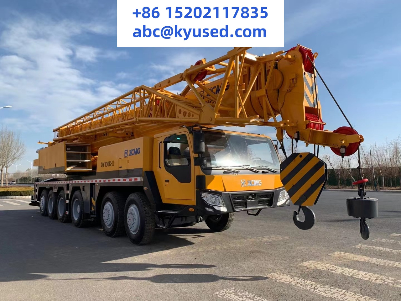 XCMG QY100K 100T - Mobiele kraan: afbeelding 4 XCMG QY100K 100T - Mobiele kraan: afbeelding 4
