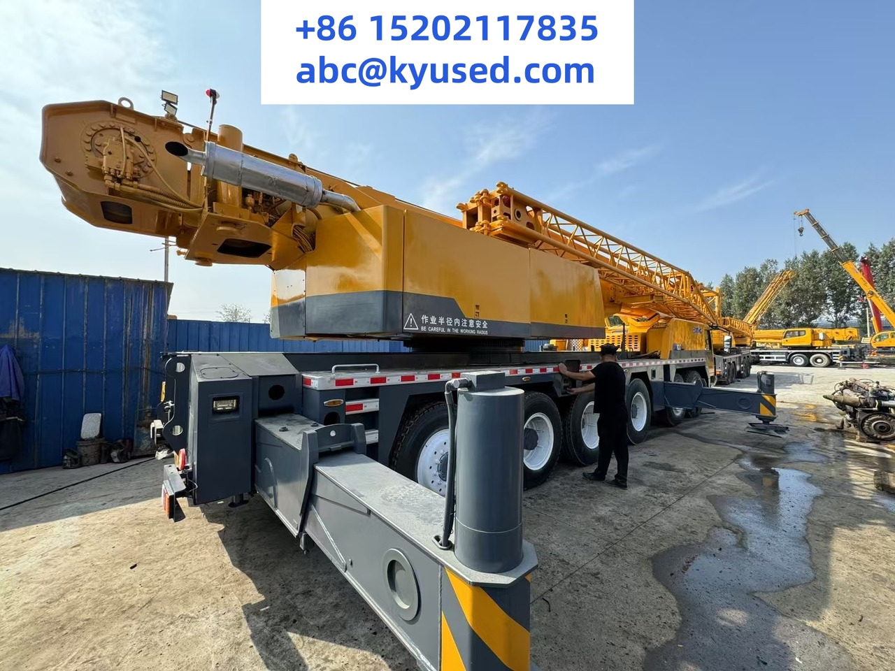 XCMG QY100K - Mobiele kraan: afbeelding 4 XCMG QY100K - Mobiele kraan: afbeelding 4