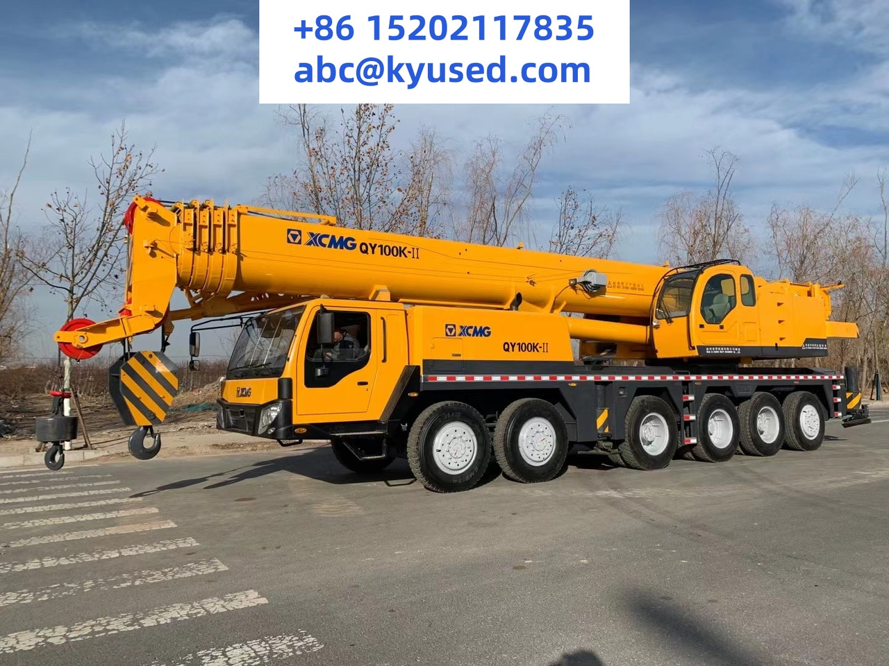 XCMG QY100K - Mobiele kraan: afbeelding 2 XCMG QY100K - Mobiele kraan: afbeelding 2