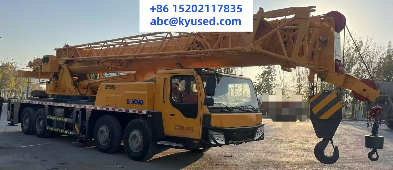 XCMG QY50K QY50K-2 QY50KA QY50KC 50T CRANE - Mobiele kraan: afbeelding 5 XCMG QY50K QY50K-2 QY50KA QY50KC 50T CRANE - Mobiele kraan: afbeelding 5