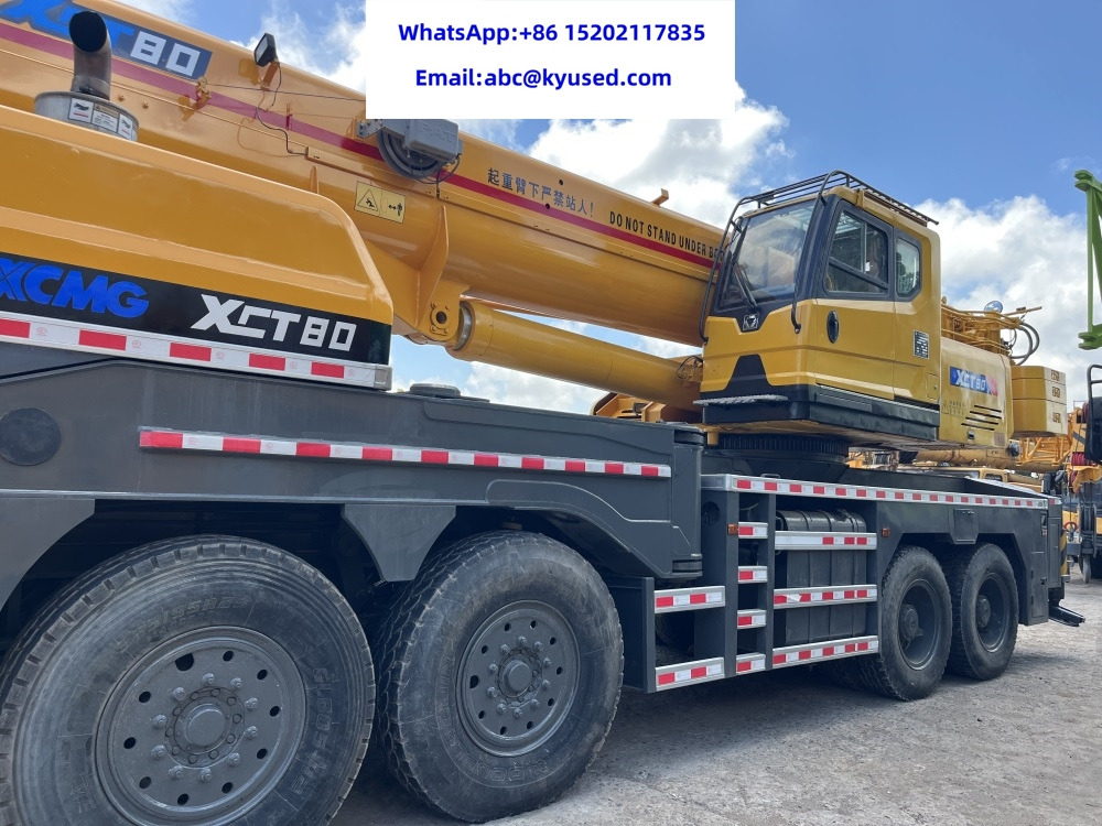XCMG XCT80 80ton - Mobiele kraan: afbeelding 3 XCMG XCT80 80ton - Mobiele kraan: afbeelding 3