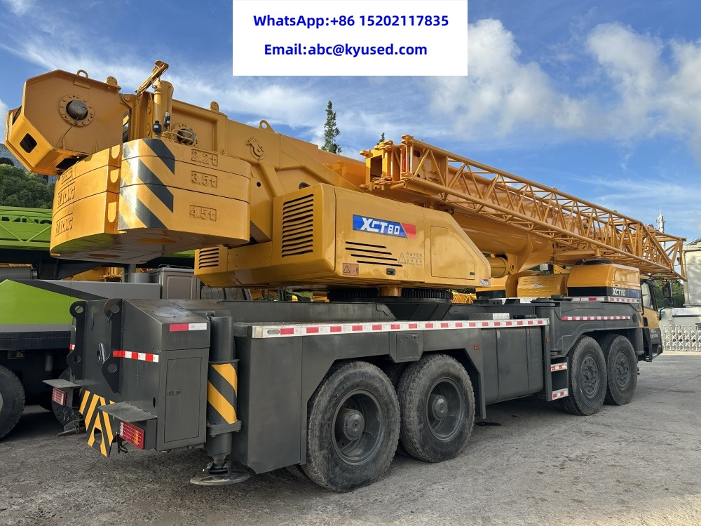 XCMG XCT80 80ton - Mobiele kraan: afbeelding 5 XCMG XCT80 80ton - Mobiele kraan: afbeelding 5