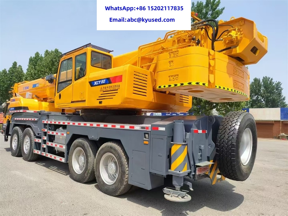 XCMG XCT80 - Mobiele kraan: afbeelding 3 XCMG XCT80 - Mobiele kraan: afbeelding 3