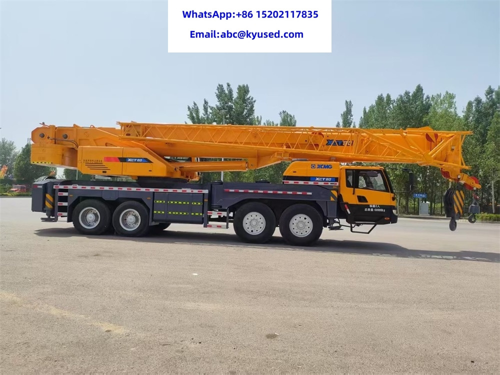 XCMG XCT80 - Mobiele kraan: afbeelding 4 XCMG XCT80 - Mobiele kraan: afbeelding 4